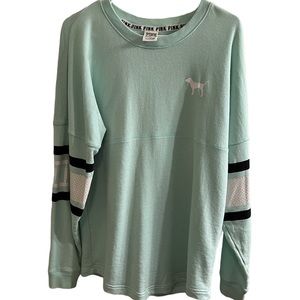 PINK Victoria's Secret Oversized Crew Sweatshirt